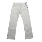 Daniele Alessandrini Pantalone tinta unita con Girovita Regolabile Bianco per Bambino 1295P0869J BIANCO DANIELE ALESSANDRINI 