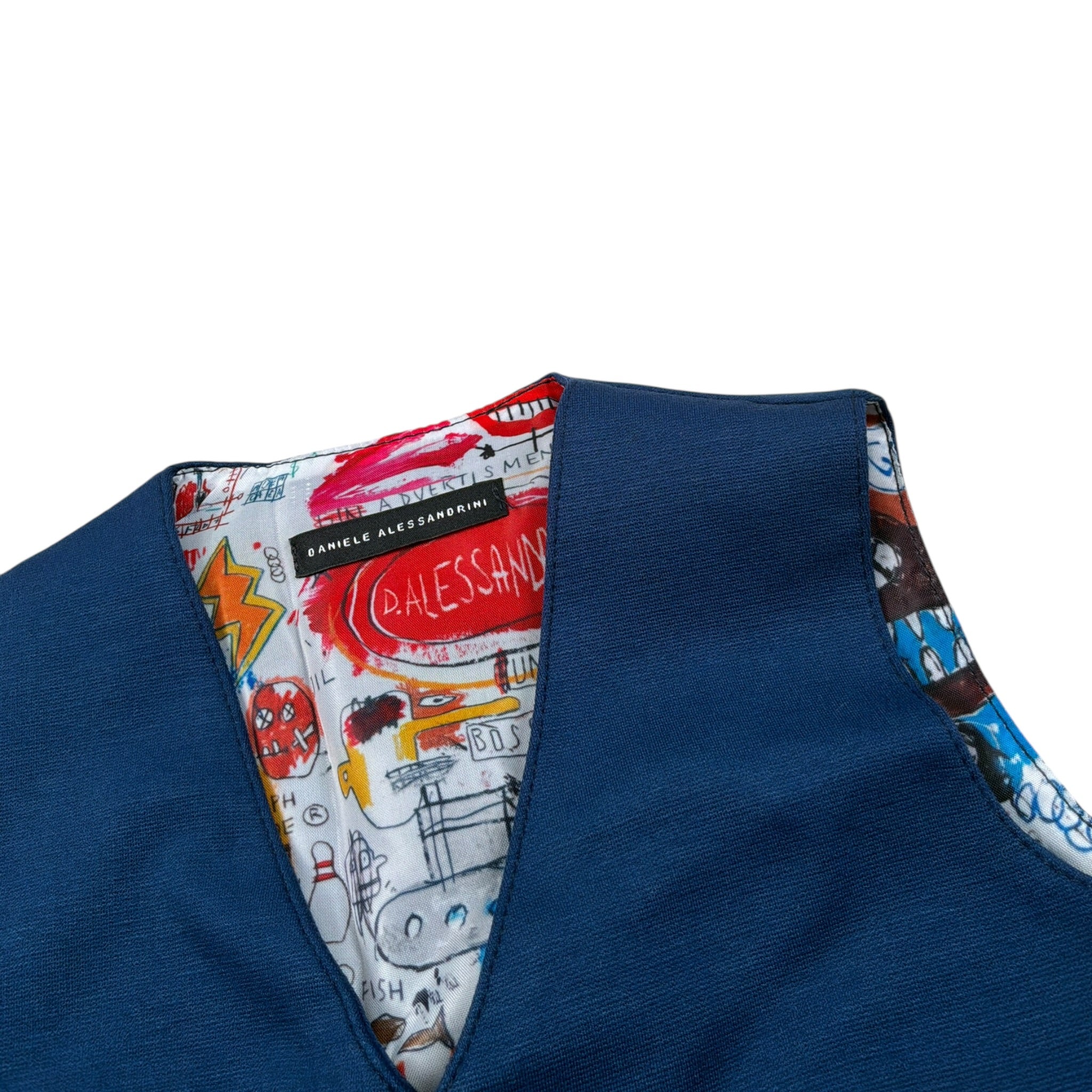 Daniele Alessandrini Gilet tinta unita Blu per Neonato 1296B00012 BLU DANIELE ALESSANDRINI 
