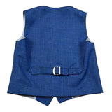 Daniele Alessandrini Gilet Tinta Unita con Bottoni per Bambino 1296B00052 BLU DANIELE ALESSANDRINI 