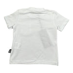 Daniele Alessandrini T-Shirt Girocollo tinta unita con Stampa Bianco per Neonato 1296M00014 BIANCO DANIELE ALESSANDRINI 