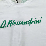 Daniele Alessandrini T-Shirt Tinta Unita con Stampa per Neonato 1296M00223X BIANCO DANIELE ALESSANDRINI 