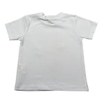 Daniele Alessandrini T-Shirt Girocollo Tinta Unita con Stampa per Neonato 1296M00237X BIANCO DANIELE ALESSANDRINI 