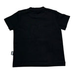 Daniele Alessandrini T-Shirt Girocollo Tinta Unita con Stampa per Neonato 1296M00270 NERO DANIELE ALESSANDRINI 