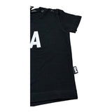 Daniele Alessandrini T-Shirt Girocollo Tinta Unita con Stampa per Neonato 1296M00270 NERO DANIELE ALESSANDRINI 