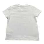 Daniele Alessandrini T-Shirt Girocollo Tinta Unita con Logo per Neonato 1296M0933 BIANCO DANIELE ALESSANDRINI 