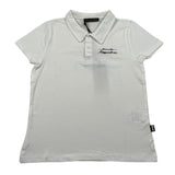 Daniele Alessandrini Polo Mezza Manica Tinta Unita con Logo per Bambino 1296MP00209J BIANCO DANIELE ALESSANDRINI 
