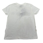 Diadora T-Shirt Girocollo tinta unita con Stampe Bianco per Bambino 033204 BIANCO DIADORA 