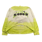 Diadora Felpa Chiusa con Cappucci Asimmetrica per Bambina S4DIJGHS110 VERDE DIADORA 