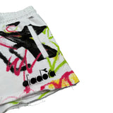 Diadora Short Tuta tinta unita Stampa Fantasia Bianco per Bambina S4DIJGSH099 BIANCO DIADORA 