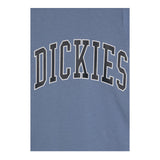 Dickies T-Shirt Girocollo tinta unita con Logo Azzurro per Bambino 520049816800100 AZZURRO DICKIES 