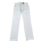 Diesel Jeans Tinta Unita con Girovita Regolabile per Bambino 00J3RS BIANCO DIESEL 