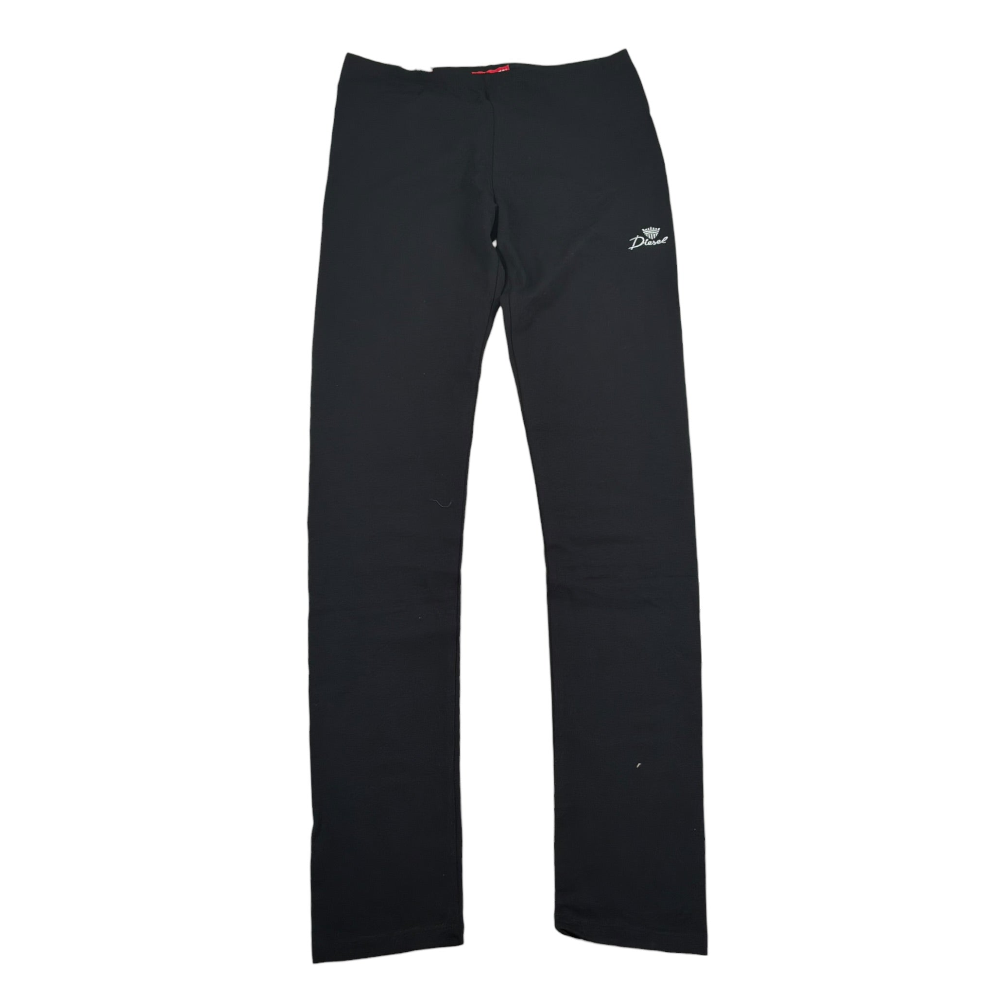 Diesel Leggins tinta unita con Logo Nero per Bambina J01806 NERO DIESEL 