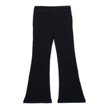 Diesel Pantalone Modello Tuta tinta unita con Logo A Zampa Nero per Bambina J02013 NERO DIESEL 