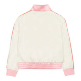 Diesel Felpa con Zip Tinta Unita per Bambina J02184 BIANCO DIESEL 