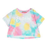 Diesel T-Shirt Girocollo Stampa Fantasia per Neonata K00374 MULTICOLOR DIESEL 