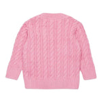 Diesel Maglia Tinta Unita con Logo per Neonata K00594 ROSA DIESEL 
