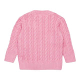Diesel Maglia Tinta Unita con Logo per Neonata K00594 ROSA DIESEL 