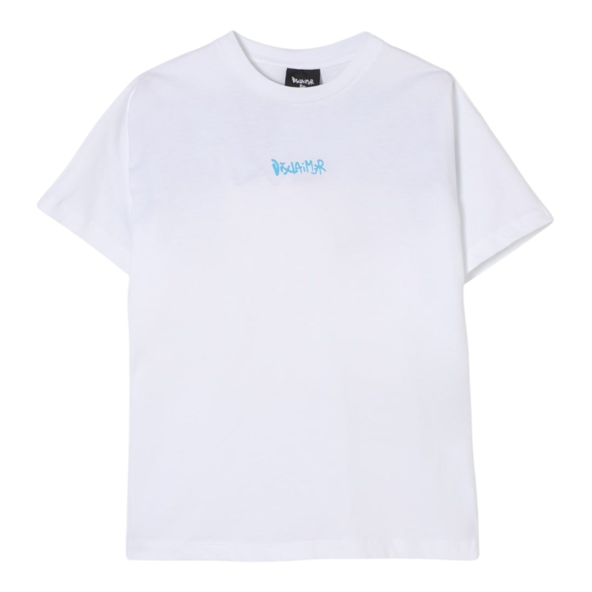 Disclaimer T-Shirt Girocollo Tinta Unita con Stampa per Bambino 25EDK58407X BIANCO DISCLAIMER 