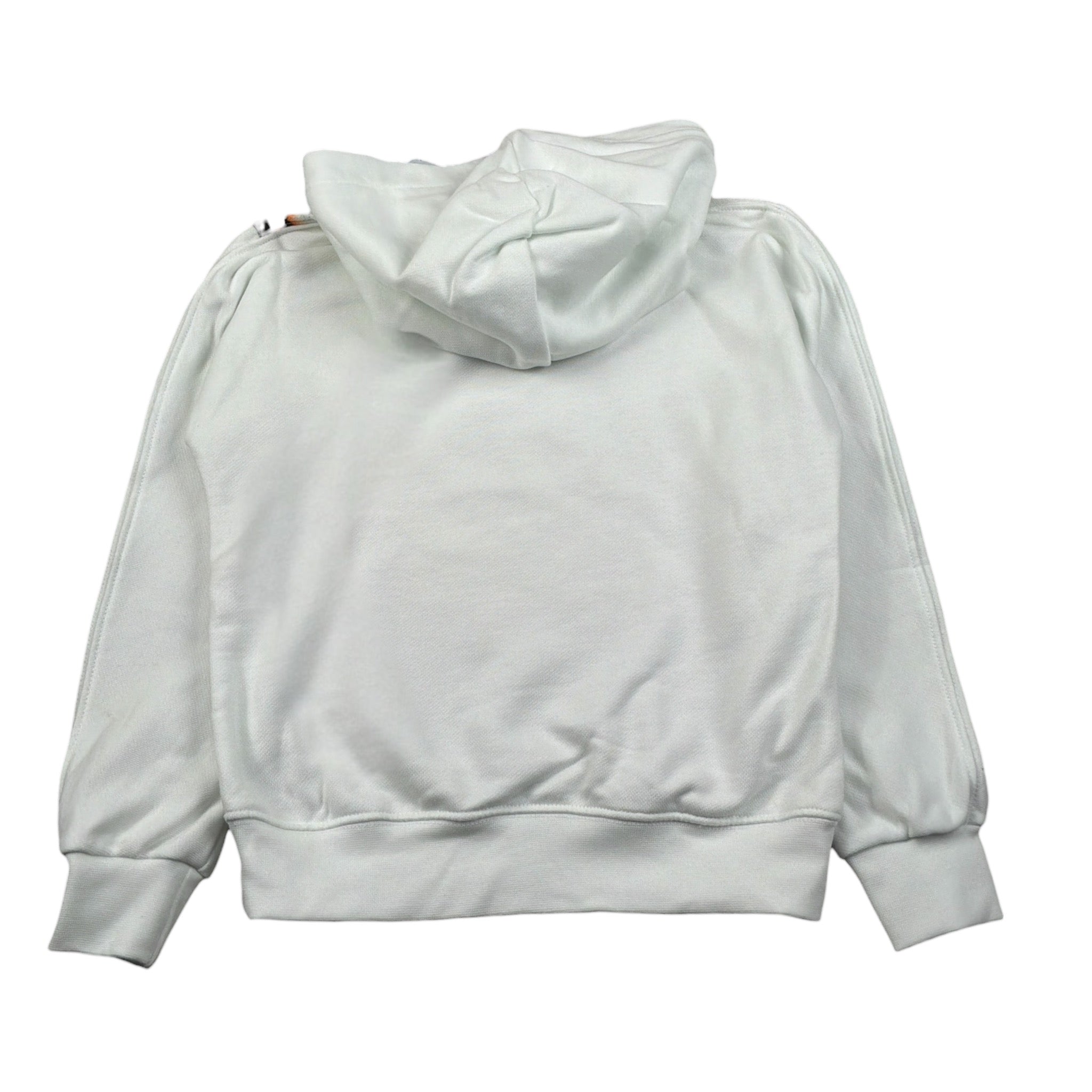 Disclaimer Felpa Chiusa con Cappuccio Tinta Uita con Stampe Bianco per Bambino 25EDK58444 BIANCO DISCLAIMER 