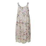 Dixie Abito Tinta Unita con Fantasia Fiori per Bambina AB57364G39 BEIGE DIXIE 