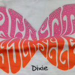 Dixie T-Shirt Girocollo Tinta Unita con Stampa per Bambina MBC8030G50 BIANCO DIXIE 