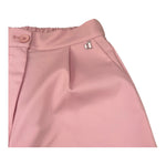 Dixie Pantalone Tinta Unita con Elastico In Vita per Bambina PHV1132G74 ROSA DIXIE 