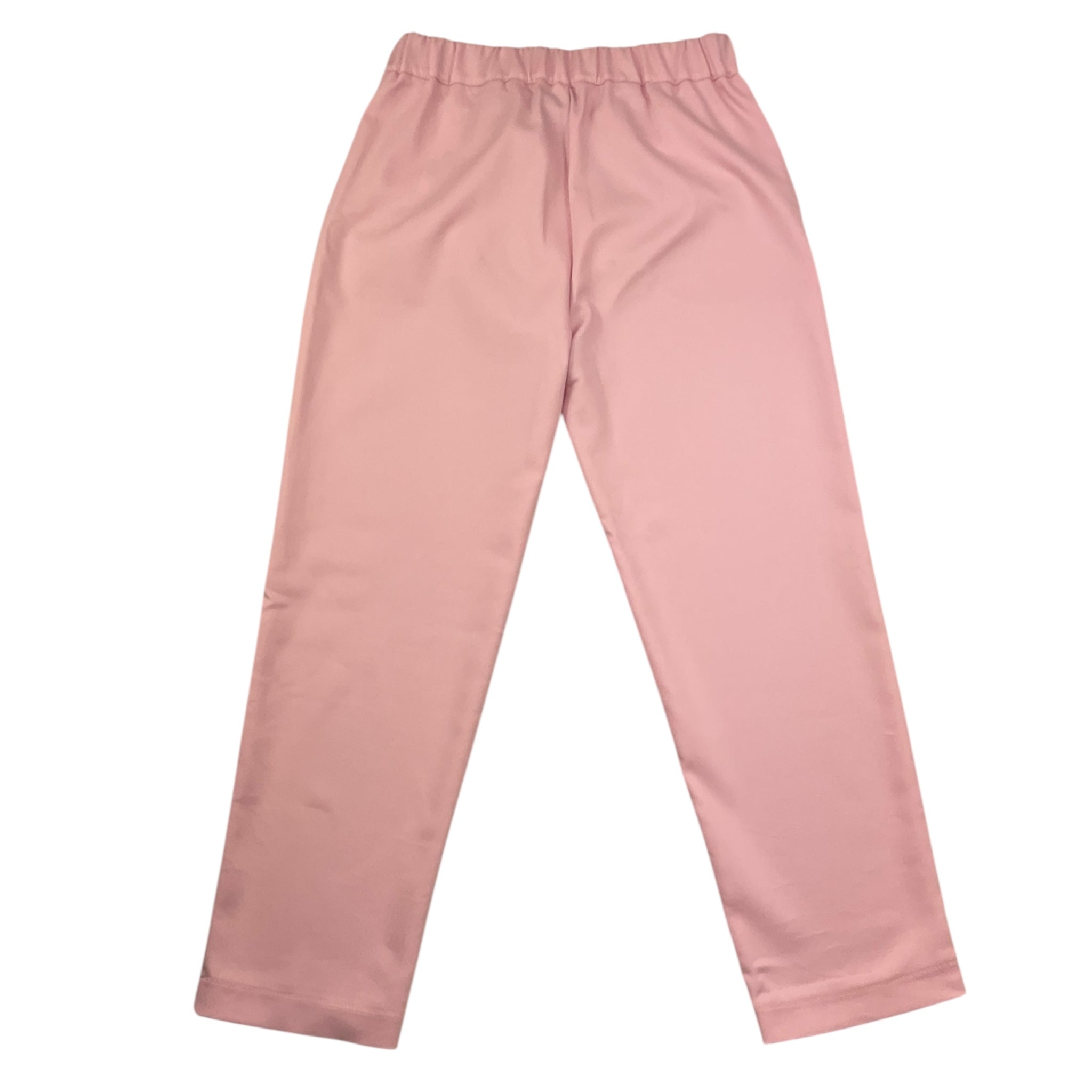 Dixie Pantalone Tinta Unita con Elastico In Vita per Bambina PHV1132G74 ROSA DIXIE 