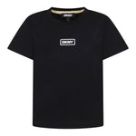 Dkny T-Shirt Girocollo Tinta Unita con Stampa per Bambino D62300 NERO DKNY 