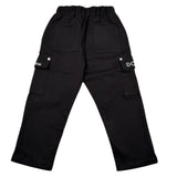 Do Not Conform Pantalone Tinta Unita con Elastico In Vita per Bambino DPA040 NERO DO NOT CONFORM 