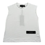 Do Not Conform Canotta Girocollo Tinta Unita per Bambino SS25DTS012 BIANCO DO NOT CONFORM 