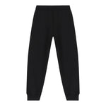 Dolce & Gabbana Pantalone Tinta Unita con Logo per Bambino L4JPGD NERO DOLCE & GABBANA 