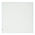 Dolce & Gabbana Coperta Bicolore con Stampa per Neonato LNJA88 AZZURRO DOLCE & GABBANA 