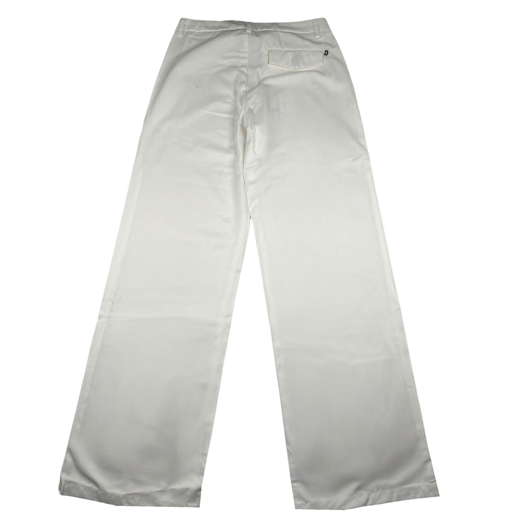 Dondup Pantalone Modello Palazzo Tinta Unita  per Bambina DMPA109 PANNA DONDUP 