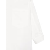Dou Dou Camicia Tinta Unita Manica Lunga per Bambina DW1A20XXX BIANCO DOU DOU 