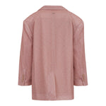 Dou Dou Giacca Tinta Unita Glitter per Bambina DW2A17 ROSA DOU DOU 