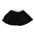 Dou Dou Gonna Tinta Unita con Elastico In Vita per Bambina DW7A41 NERO DOU DOU 