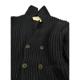 Dou Dou Cardigan Tinta Unita con Bottoni per Bambina DW9P00X BLU DOU DOU 