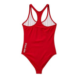 Dsquared2 Costume Intero Tinta Unita con Stampa per Bambina DQ0053 ROSSO DSQUARED2 