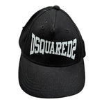 Dsquared2 Berretto Tinta Unia con Stampa per Bambino DQ0211 NERO DSQUARED2 