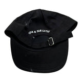 Dsquared2 Berretto Tinta Unia con Stampa per Bambino DQ0211 NERO DSQUARED2 