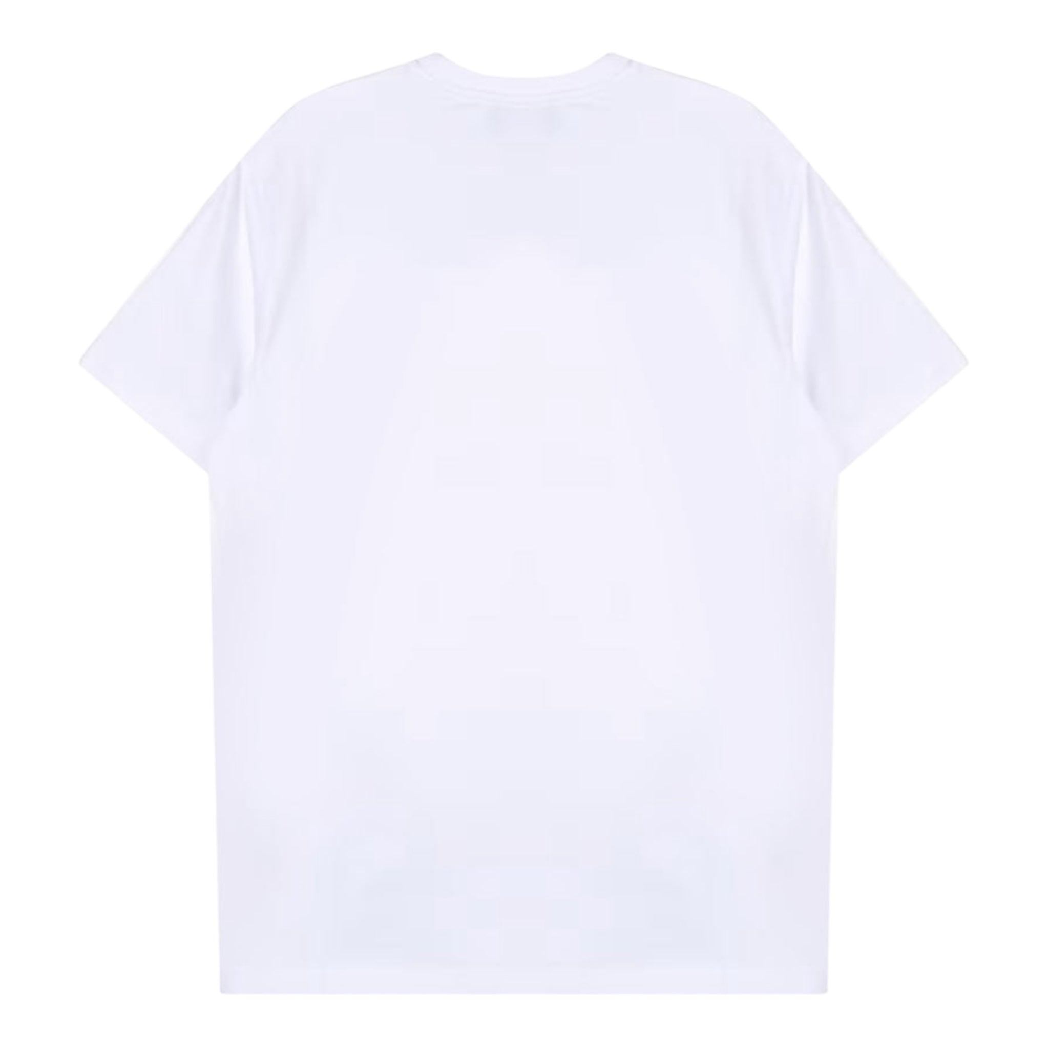 Dsquared2 T-Shirt Girocollo Tinta Unita con Stampa per Bambino DQ2072 BIANCO DSQUARED2 