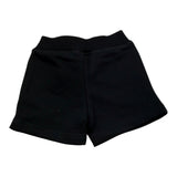 Dsquared2 Bermuda Felpa Tinta Unita con Logo per Neonato DQ2871 NERO DSQUARED2 
