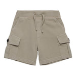 Dsquared2 Bermuda tinta unita con Elastico In Vita Beige per Neonato DQ2872 BEIGE DSQUARED2 