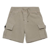 Dsquared2 Bermuda tinta unita con Elastico In Vita Beige per Neonato DQ2872 BEIGE DSQUARED2 