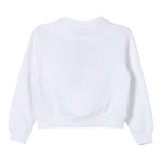 Dsquared2 Felpa Chiusa Girocollo Tinta Unita con Logo per Bambina L4IWHZ BIANCO DOLCE & GABBANA 