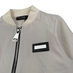 Duepuntozero Giubbino Tinta Unita con Zip per Bambino GBTASC BEIGE DUEPUNTOZERO 