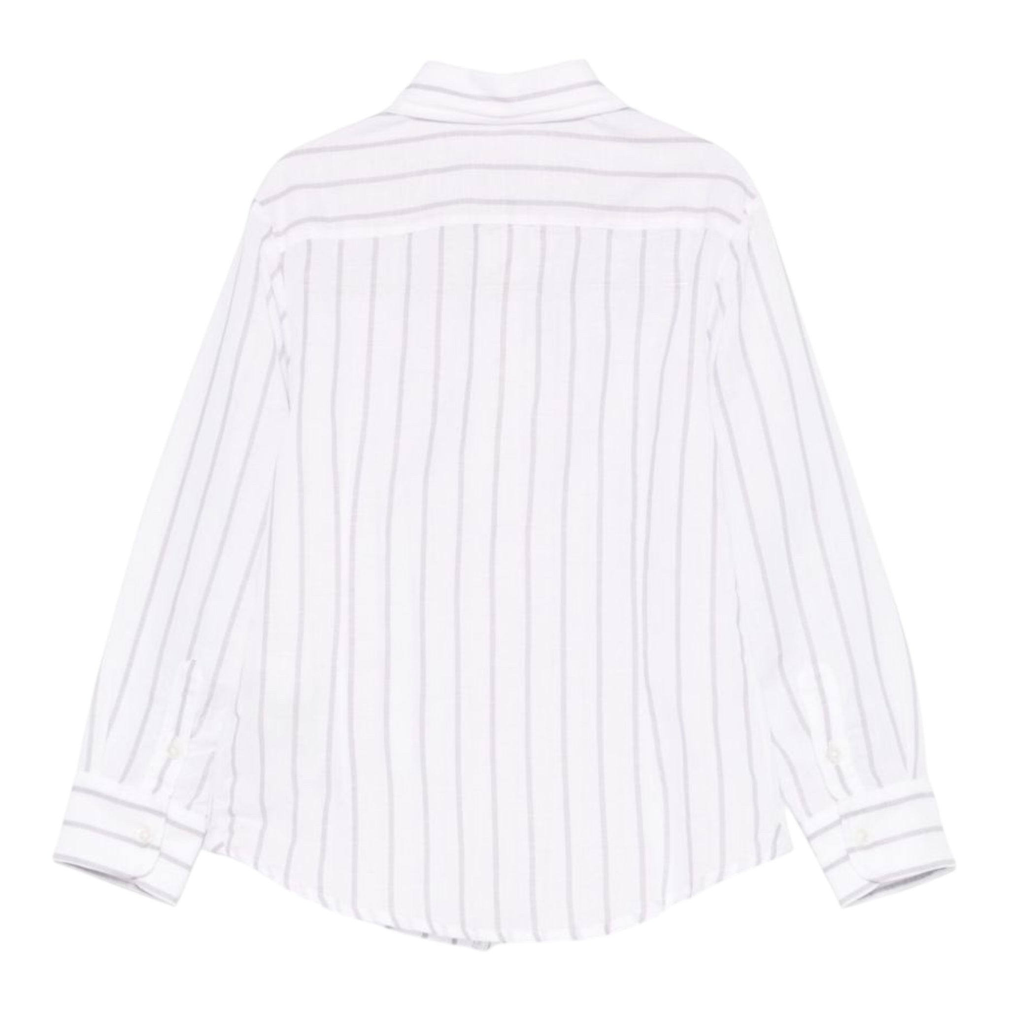 Eleventy Camicia Tinta Unita Fantasia A Righe per Bambino EW5P30 BIANCO ELEVENTY 