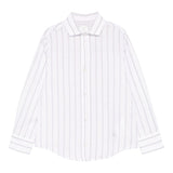 Eleventy Camicia Tinta Unita Fantasia A Righe per Bambino EW5P30XX BIANCO ELEVENTY 