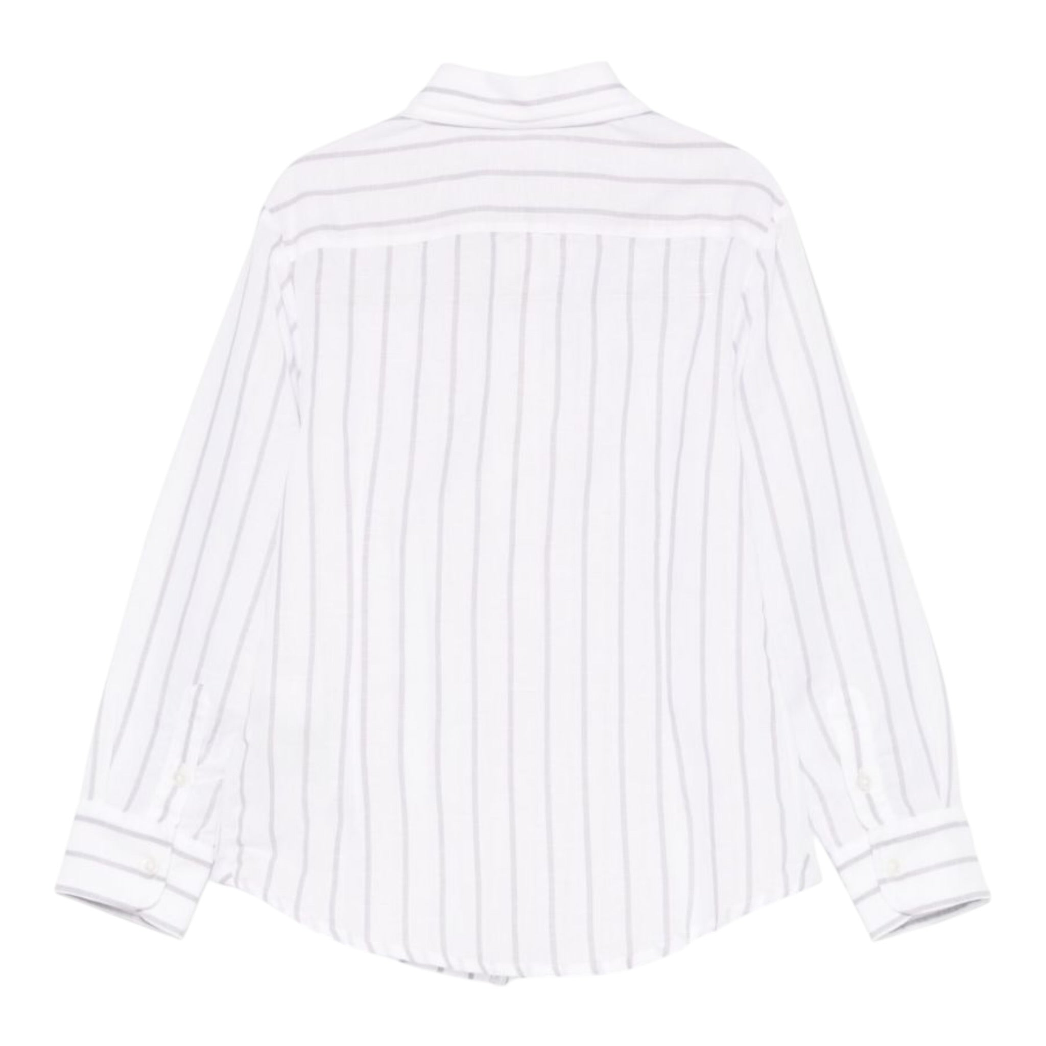Eleventy Camicia Tinta Unita Fantasia A Righe per Bambino EW5P30XX BIANCO ELEVENTY 