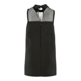 Elisabetta Franchi Abito Giromanica Tinta Unita con Brillantini per Bambina EFAB618X NERO ELISABETTA FRANCHI 